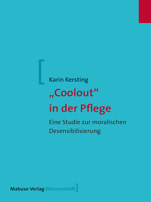 cover image of "Coolout" in der Pflege